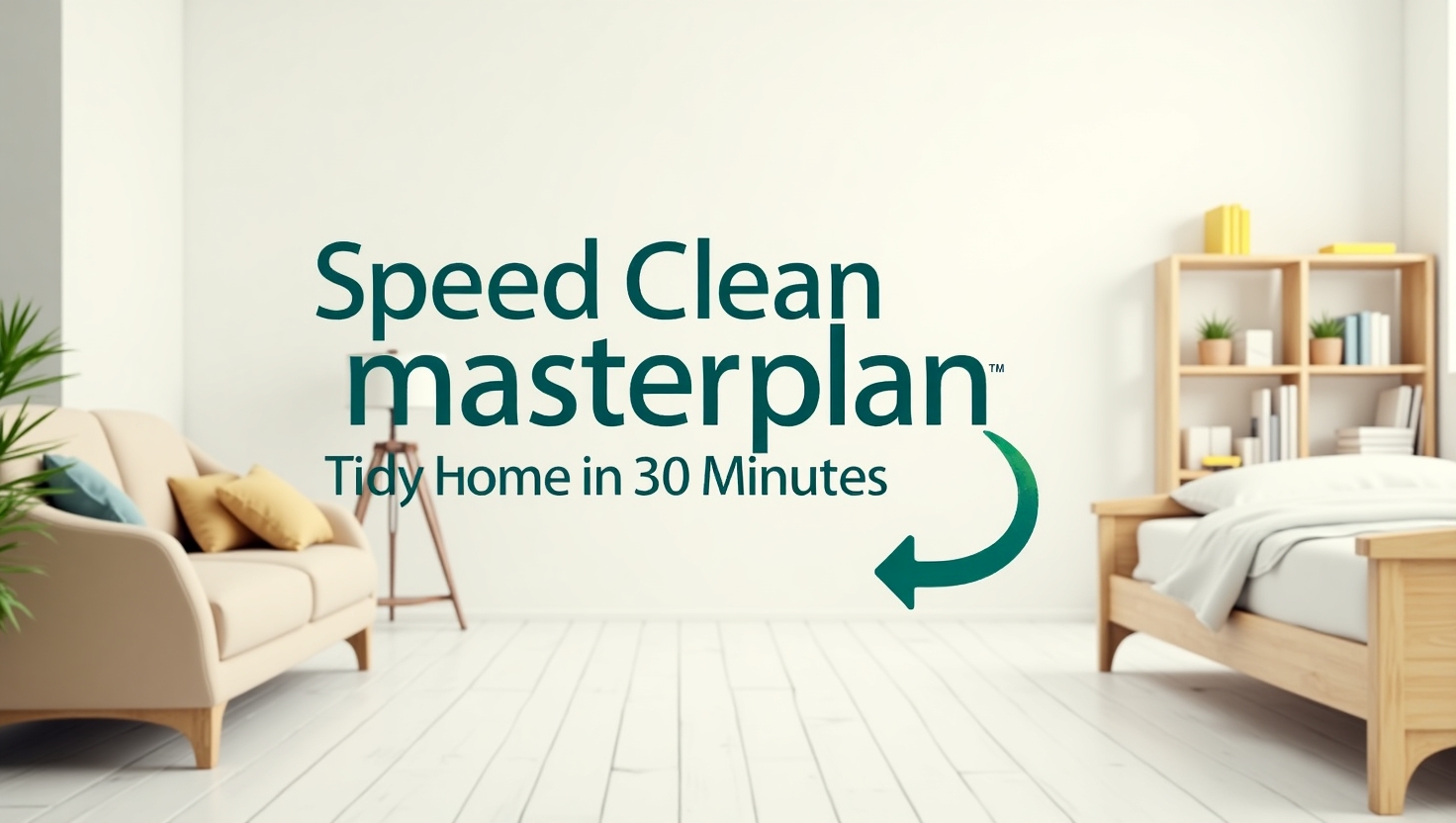 Speed Clean Masterplan: Tidy Home in 30 Minutes